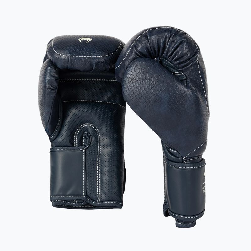 Bokszkesztyűk Venum Impact Evo Scales Boxing midnight blue 3