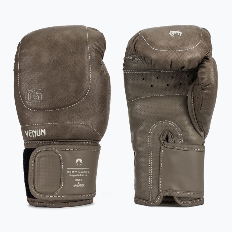 Bokszkesztyű Venum Impact Evo Scales Boxing brown