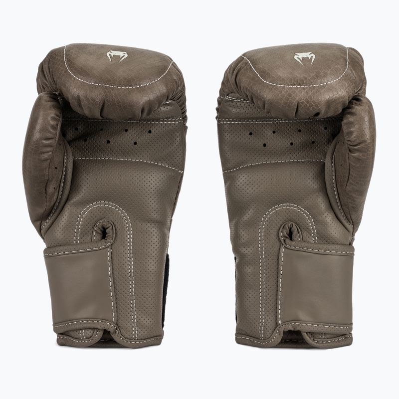 Bokszkesztyű Venum Impact Evo Scales Boxing brown 3
