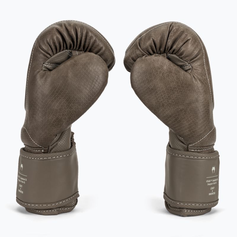 Bokszkesztyű Venum Impact Evo Scales Boxing brown 4