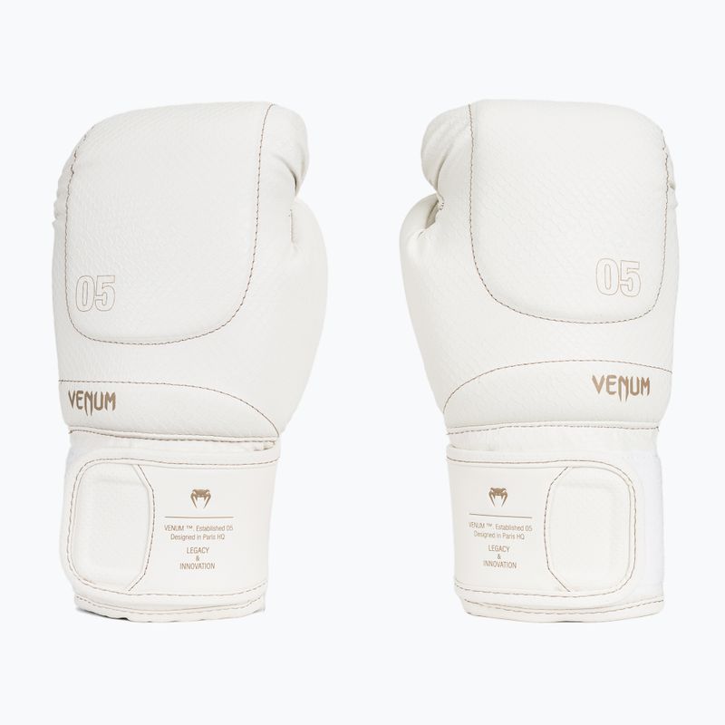 Bokszkesztyűk Venum Impact Evo Scales Boxing ivory 2