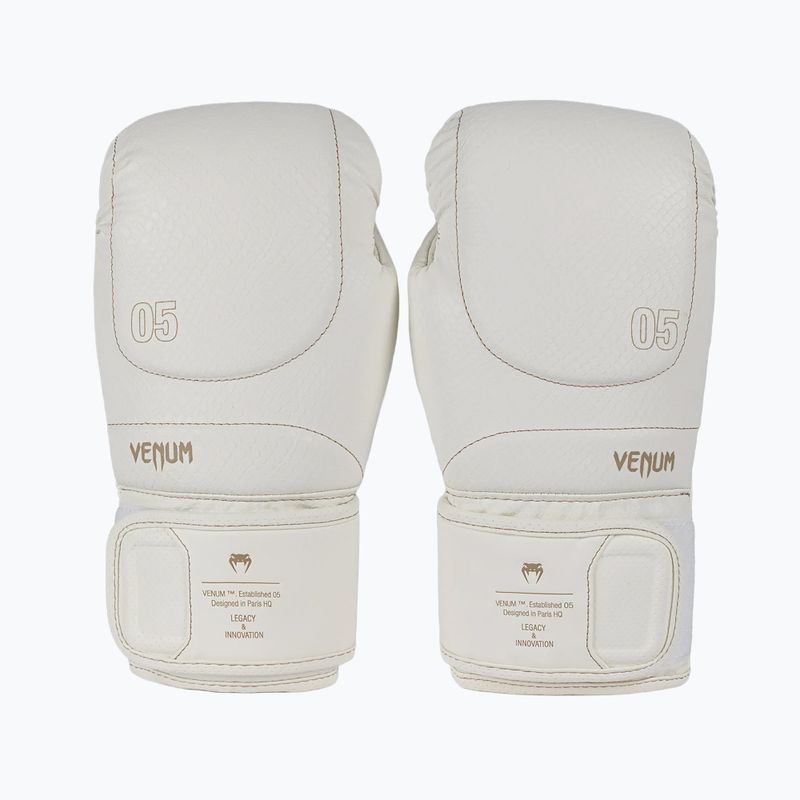 Bokszkesztyűk Venum Impact Evo Scales Boxing ivory 2