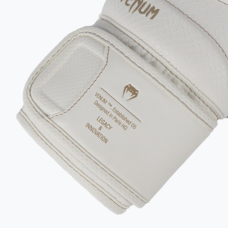 Bokszkesztyűk Venum Impact Evo Scales Boxing ivory 7