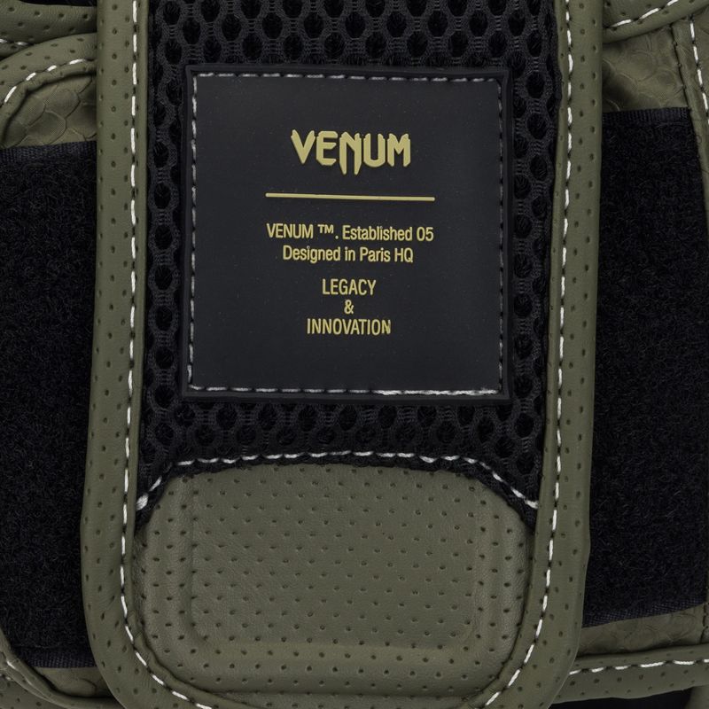 Box fejvédő Venum Impact Evo Scales Headgear army green 5