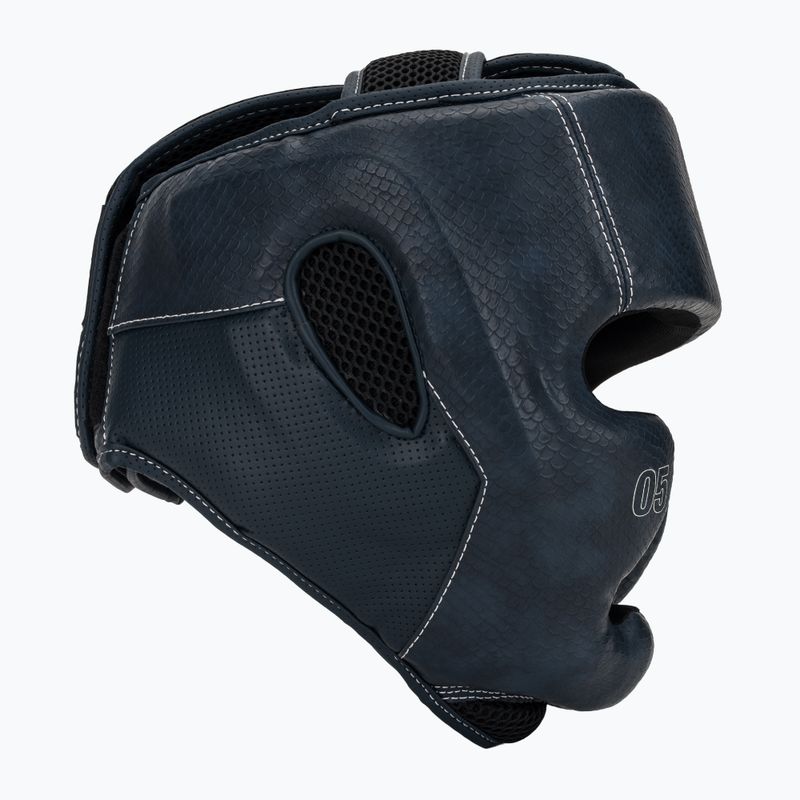 Boksz fejvédő Venum Impact Evo Scales Headgear midnight blue 2