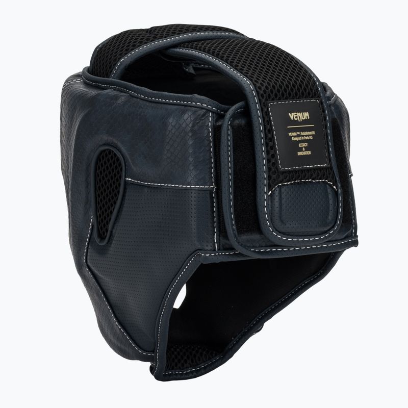 Boksz fejvédő Venum Impact Evo Scales Headgear midnight blue 3