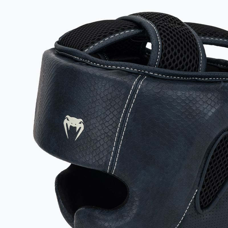 Boksz fejvédő Venum Impact Evo Scales Headgear midnight blue 4