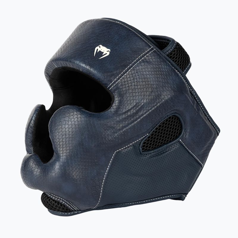 Boksz fejvédő Venum Impact Evo Scales Headgear midnight blue 3