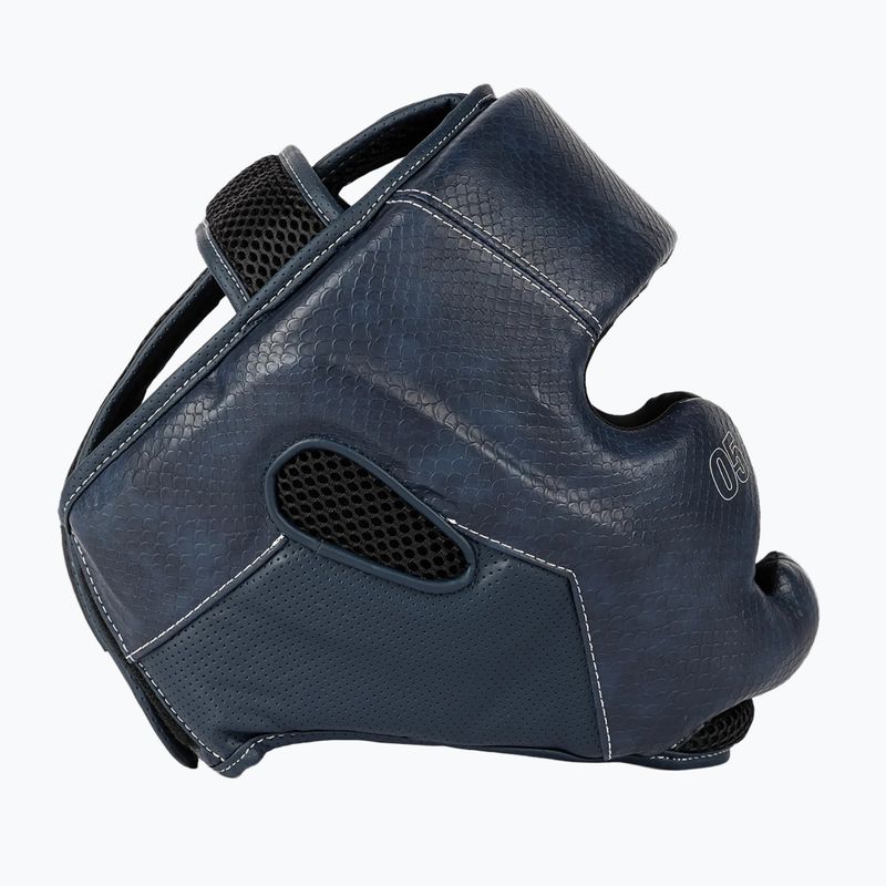 Boksz fejvédő Venum Impact Evo Scales Headgear midnight blue 5