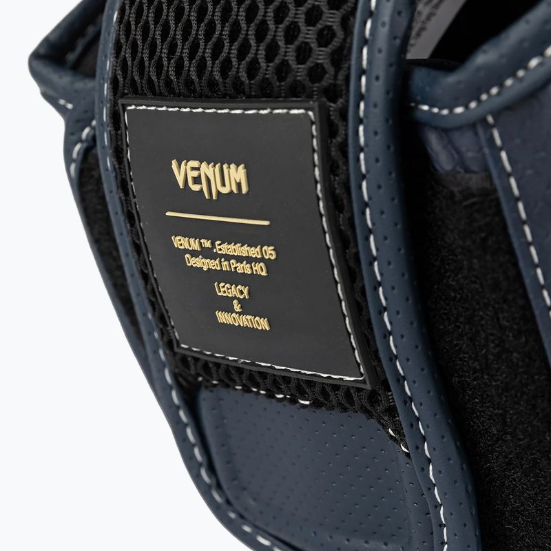 Boksz fejvédő Venum Impact Evo Scales Headgear midnight blue 7