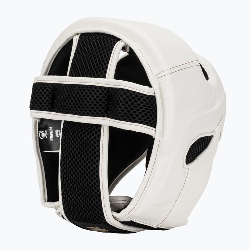 Boksz fejvédő Venum Impact Evo Scales Headgear ivory 6