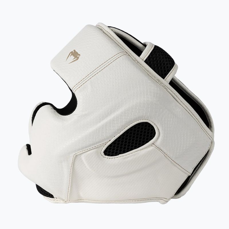 Boksz fejvédő Venum Impact Evo Scales Headgear ivory 4