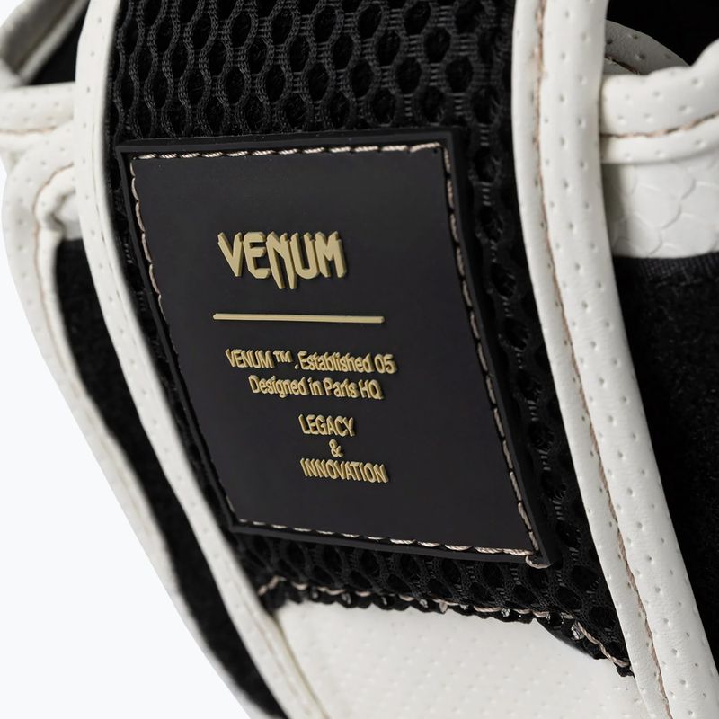 Boksz fejvédő Venum Impact Evo Scales Headgear ivory 6