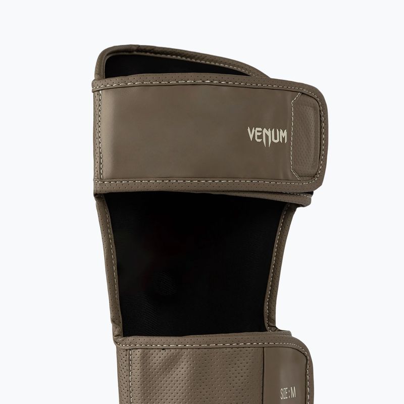 Lábszár- és lábfejvédők Venum Impact Evo Scales Shinguards brown 4