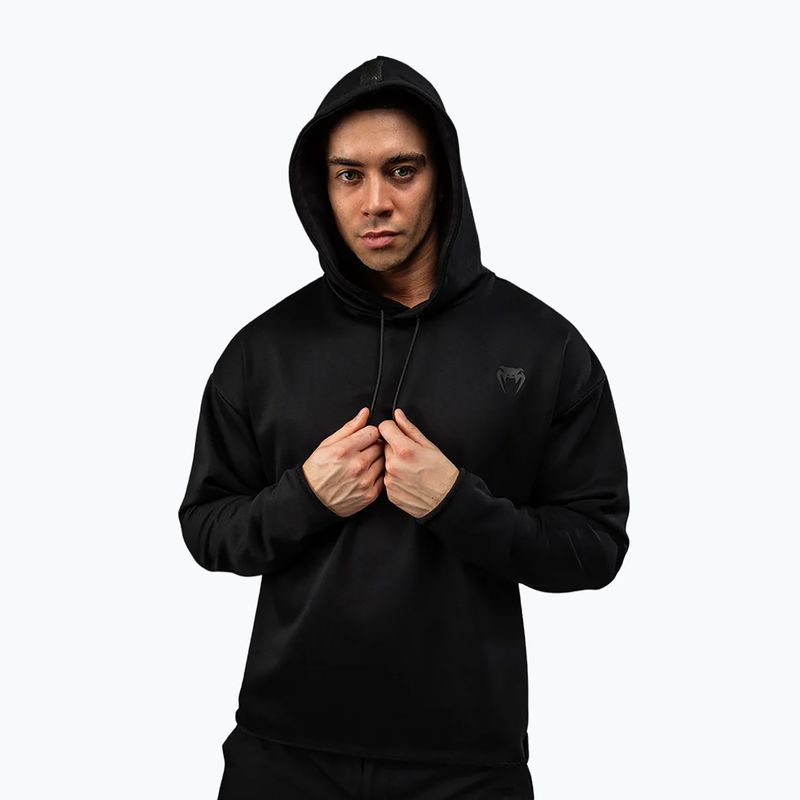 Férfi pulóver Venum Divide Hoodie fekete