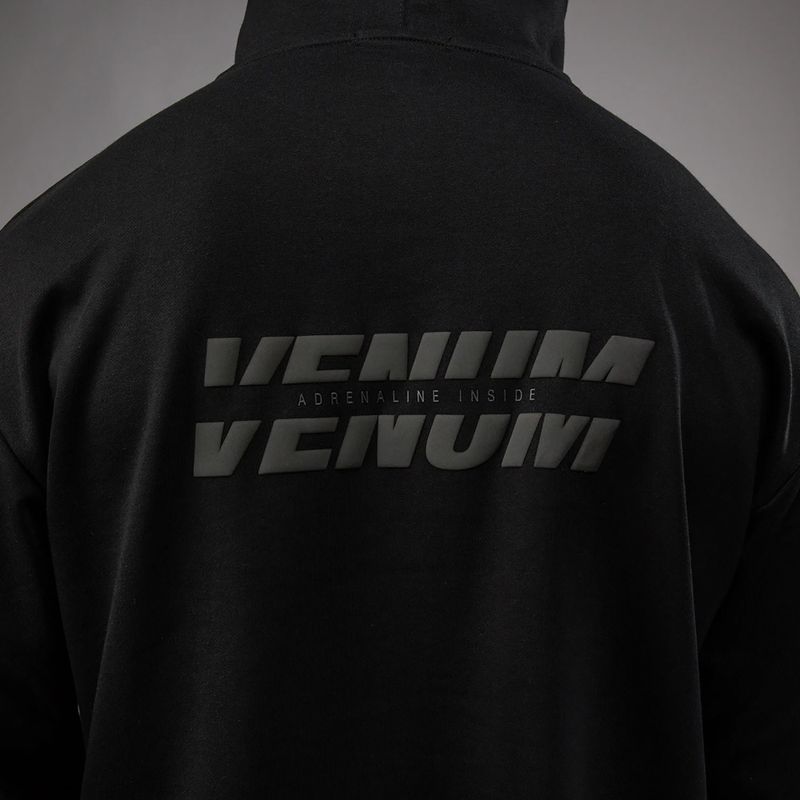 Férfi pulóver Venum Divide Hoodie fekete 5