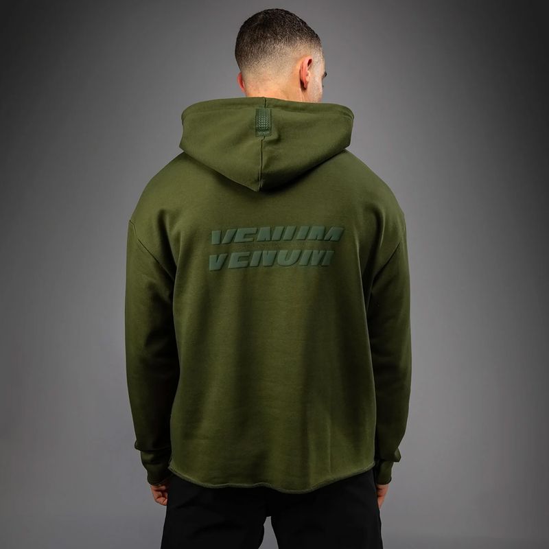 Férfi Venum Divide kapucnis pulóver khaki 3