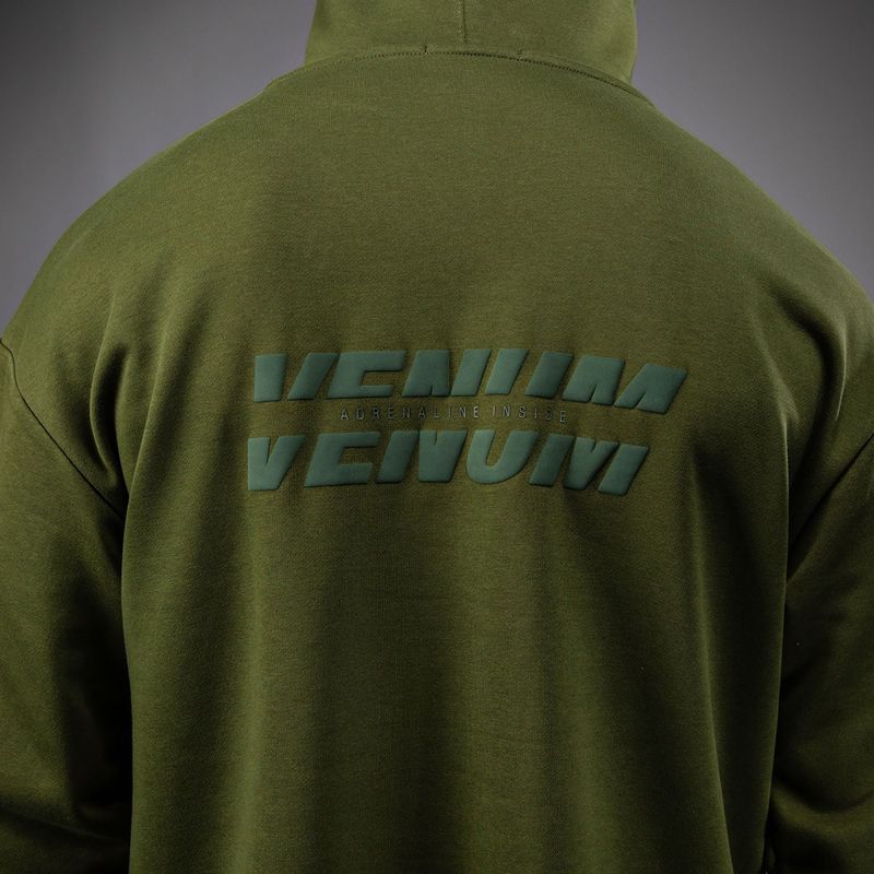 Férfi Venum Divide kapucnis pulóver khaki 5