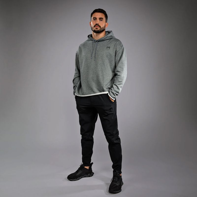 Férfi pulóver Venum Divide Hoodie melírszürke 2