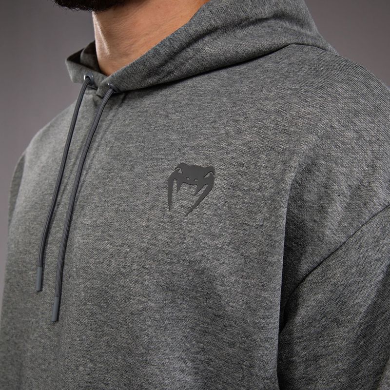 Férfi pulóver Venum Divide Hoodie melírszürke 5