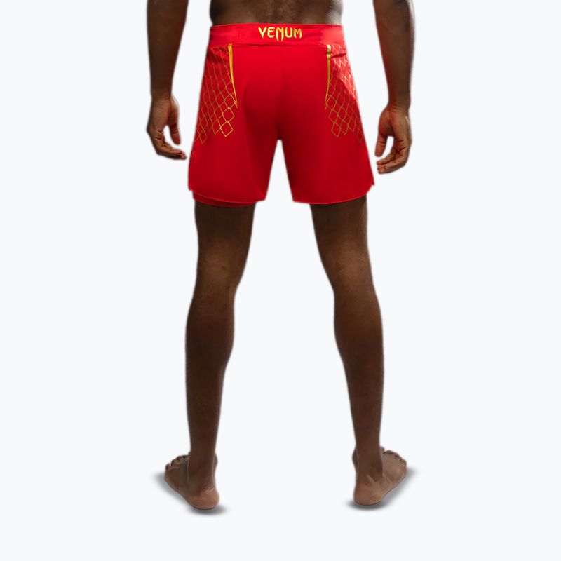 Férfi edzőnadrág Venum X WOW FC fury red/gold 3
