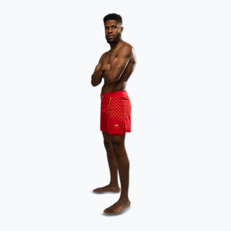 Férfi edzőnadrág Venum X WOW FC fury red/gold 4