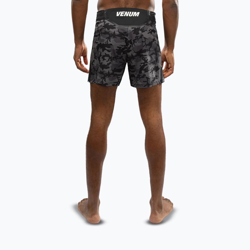 Férfi edzőshort Venum X Polaris fekete/vihar szürke 3