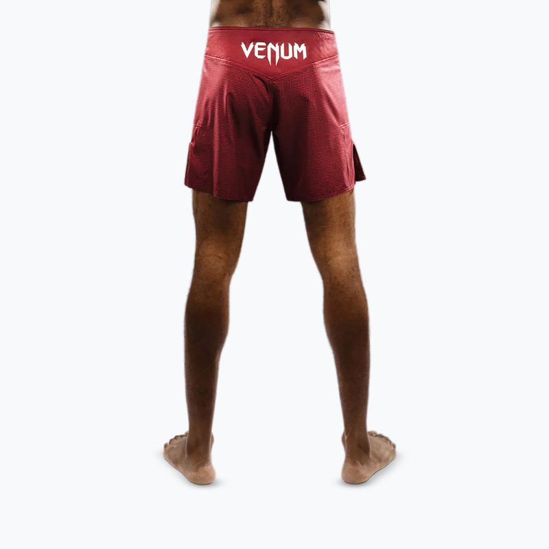 Férfi edzőshort Venum X Ares 2.0 bordó 3