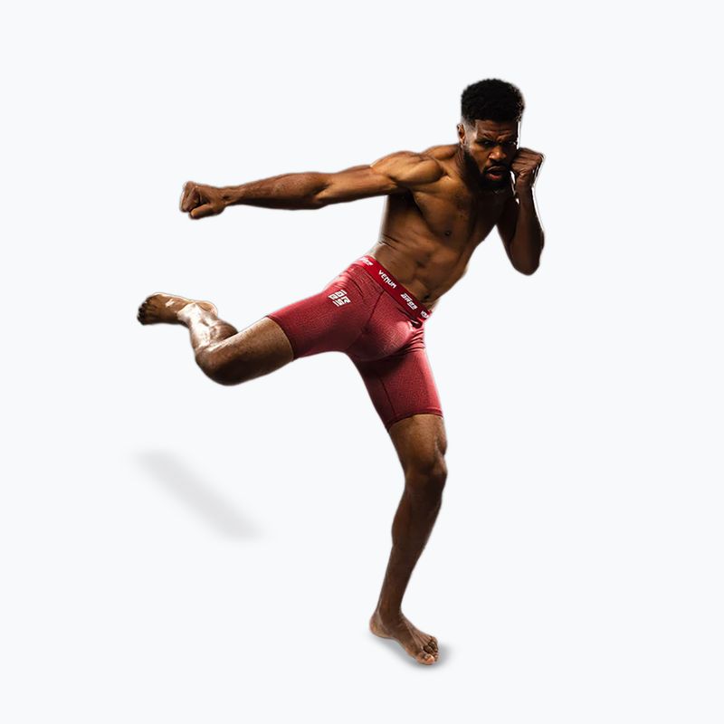 Férfi edzőshort Venum X Ares 2.0 Vale Tudo bordó 5