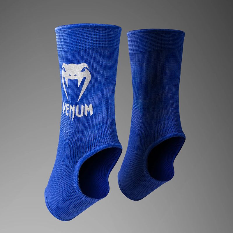 Bokavédők Venum Kontact Ankles Supports royal blue/silver 3