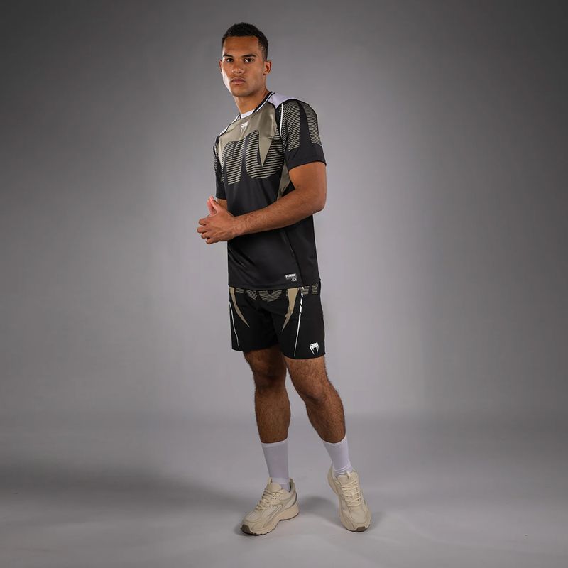 Férfi póló Venum Adrenaline Dry-tech black/sand 2