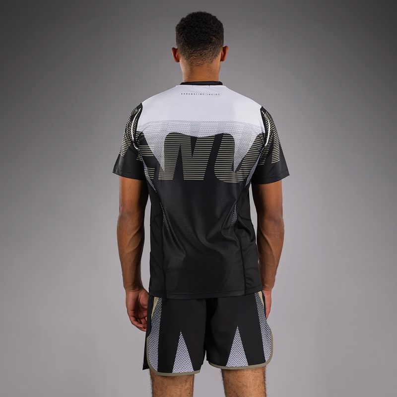 Férfi póló Venum Adrenaline Dry-tech black/sand 3