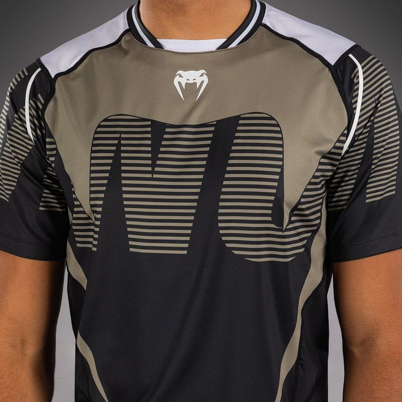 Férfi póló Venum Adrenaline Dry-tech black/sand 4