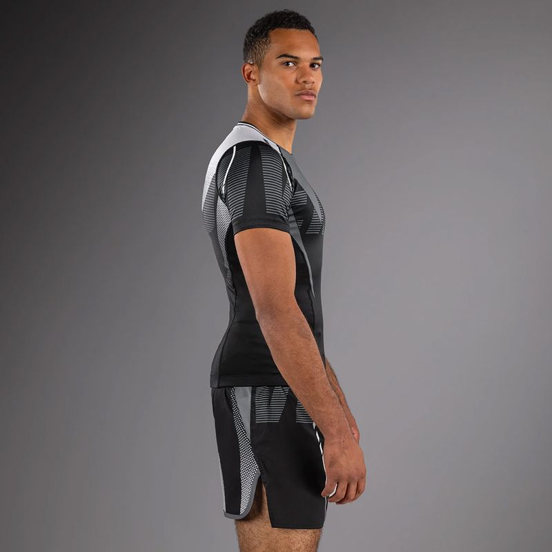 Férfi rashguard Venum Adrenaline Rashguard black/silver grey 4