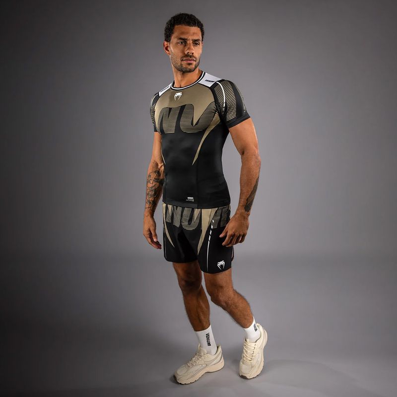 Férfi rashguard Venum Adrenaline Rashguard black/sand 2