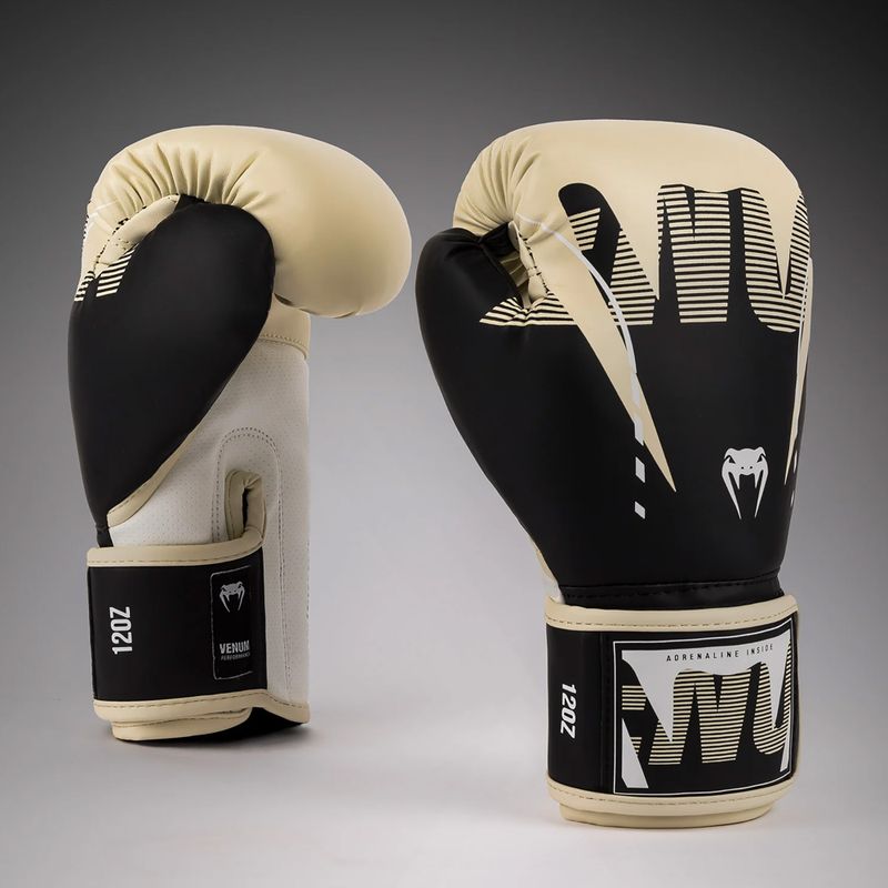 Bokszkesztyűk Venum Adrenaline Boxing black/ivory 2