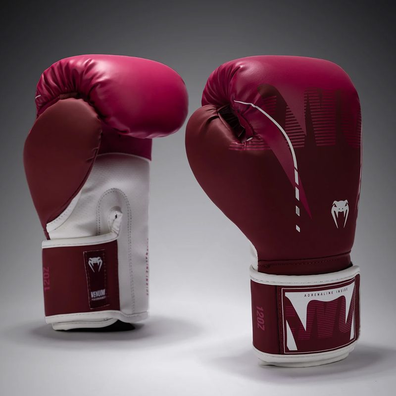 Bokszkesztyűk Venum Adrenaline Boxing burgundy/pink 2