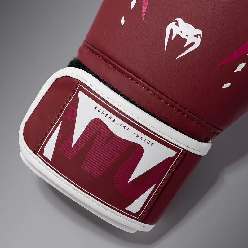 Bokszkesztyűk Venum Adrenaline Boxing burgundy/pink 4