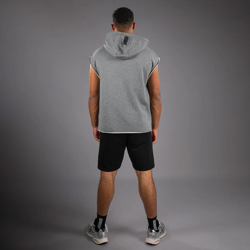 Férfi ujjatlan kapucnis pulóver Venum Boxing VT Sleeveless Hoodie heather grey 2