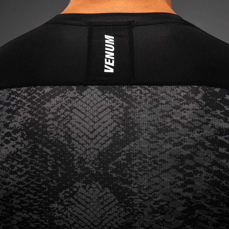 Férfi hosszú ujjú rashguard Venum G-Fit Scales Rashguard black/charcoal grey 5