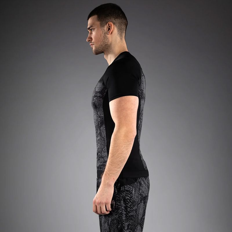Férfi rashguard Venum G-Fit Scales Rashguard black/charcoal grey 3