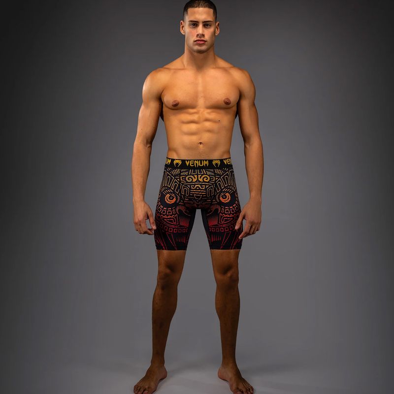 Férfi edzőshortok Venum Quetzal Fury Vale Tudo black/fury red/tangerine 2
