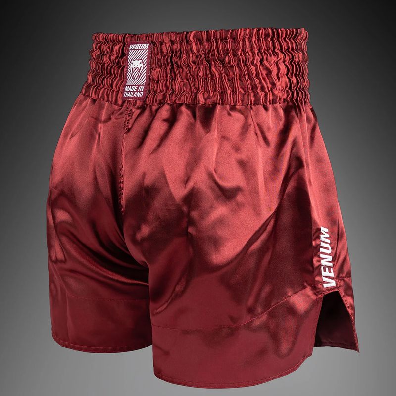 Férfi edzős rövidnadrág Venum Classic Evo Muay Thai burgundy 4