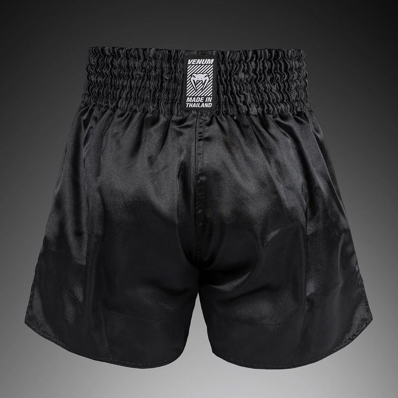 Férfi edzőshort Venum Classic Evo Muay Thai black/white 2