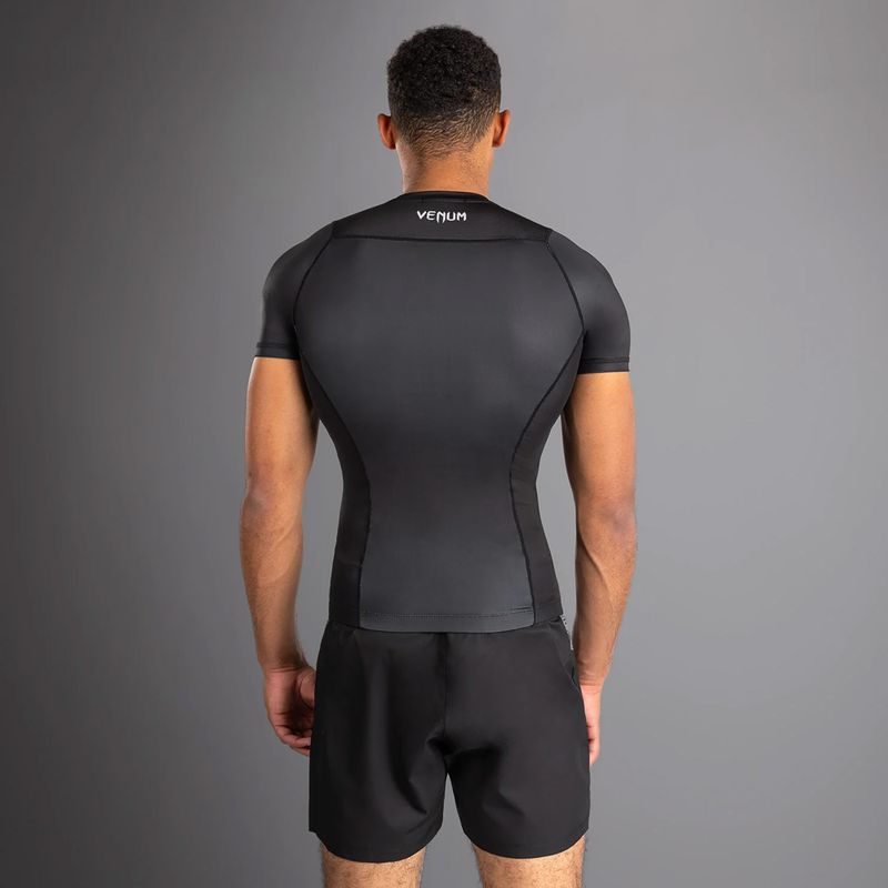 Férfi rashguard Venum No Gi Rashguards black/silver grey 3