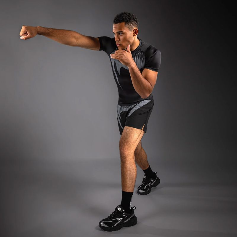 Férfi rashguard Venum No Gi Rashguards black/silver grey 5