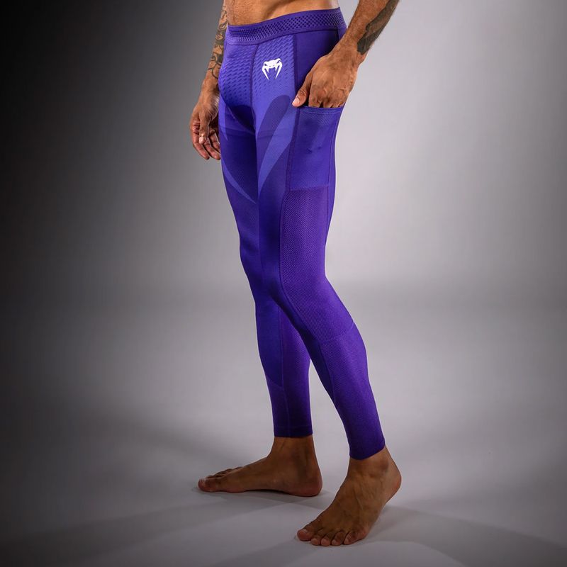 Férfi edzőleggings Venum No Gi Spats purple 4
