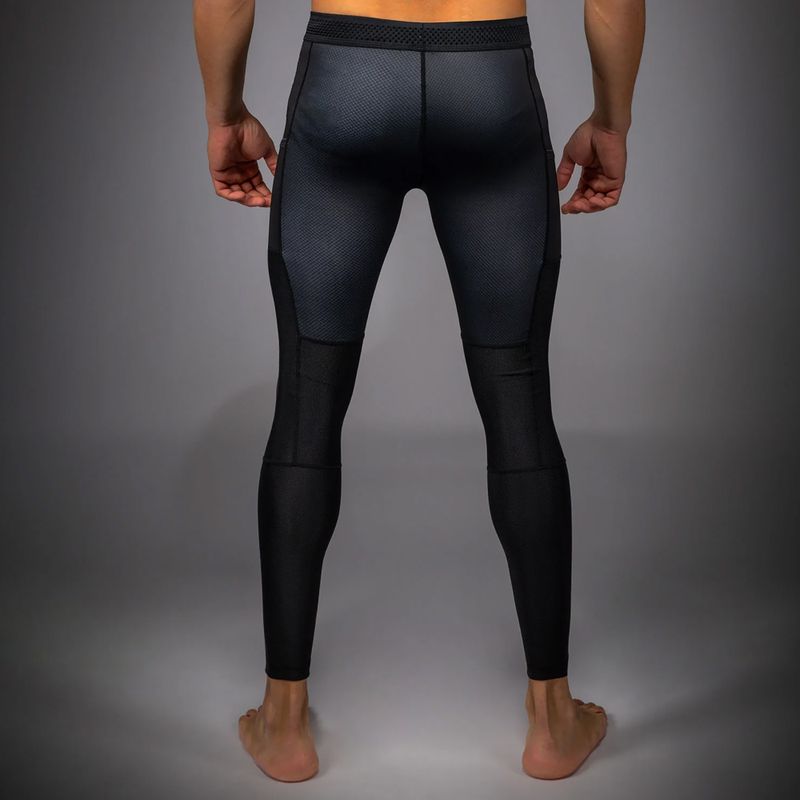 Férfi edzőleggings Venum No Gi Spats black/white 3