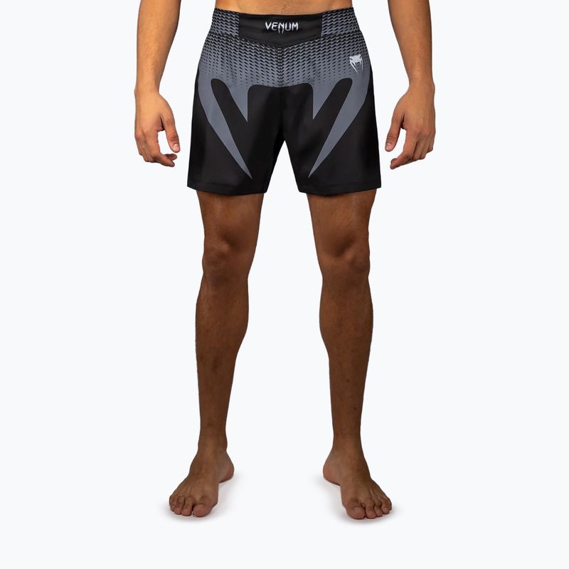 Férfi edzőshort Venum No Gi black/silver grey