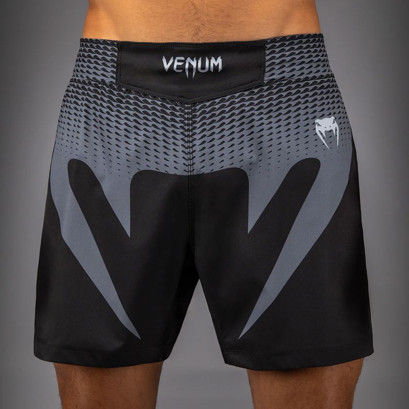Férfi edzőshort Venum No Gi black/silver grey 6